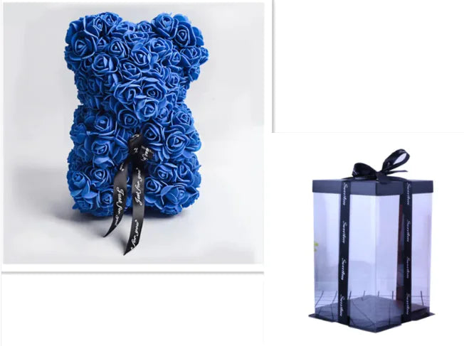 Rose Bear Teddy - Gift For Special Occasion - orevele