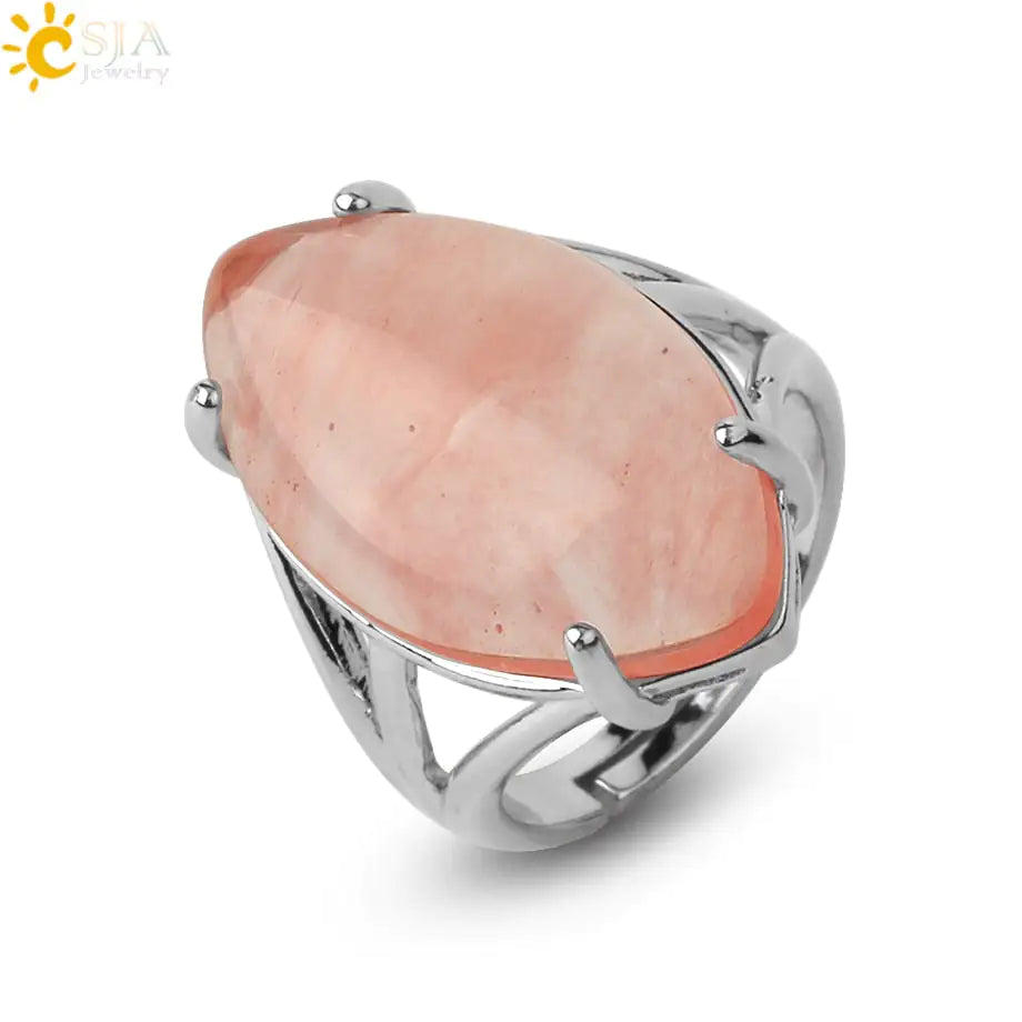 Natural Crystal Ring - orevele