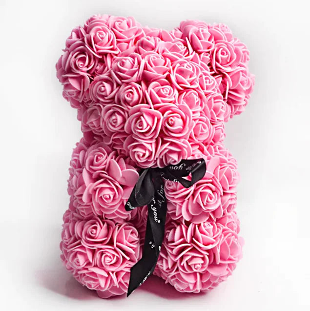 Rose Bear Teddy - Gift For Special Occasion - orevele