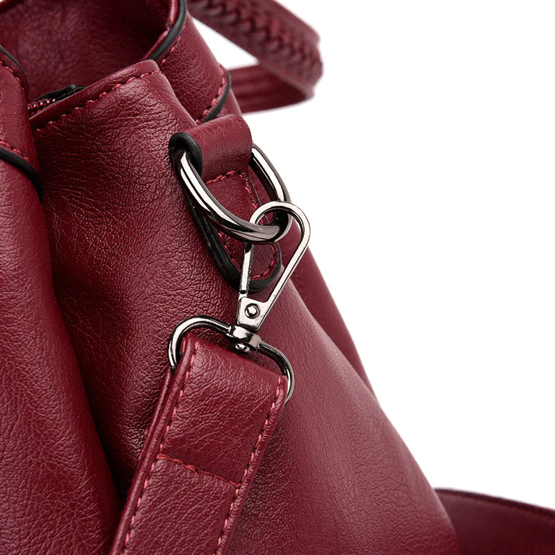 Vdisi Wild Fashion Soft Leather Tote - orevele