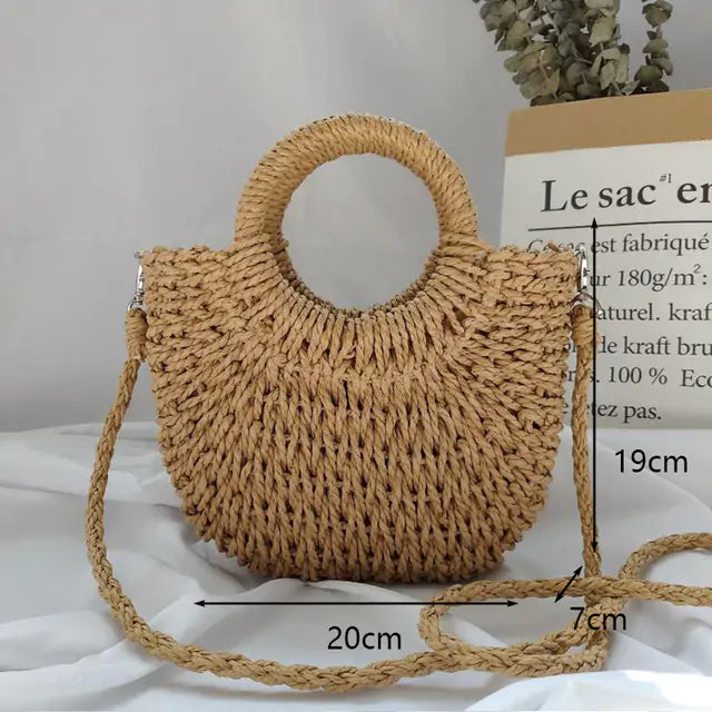 Handmade Straw Bag - orevele