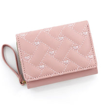 Load image into Gallery viewer, Embroidered Love Heart Multi Card Slots Wallet - orevele
