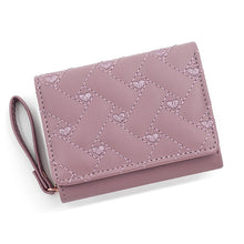 Load image into Gallery viewer, Embroidered Love Heart Multi Card Slots Wallet - orevele