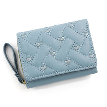 Load image into Gallery viewer, Embroidered Love Heart Multi Card Slots Wallet - orevele