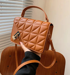 Rhombus One-Shoulder Bag - orevele