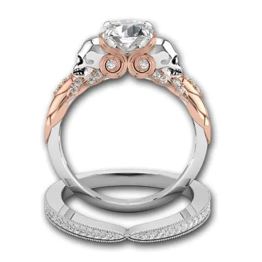 Elegant Silver Crystal Ring - orevele