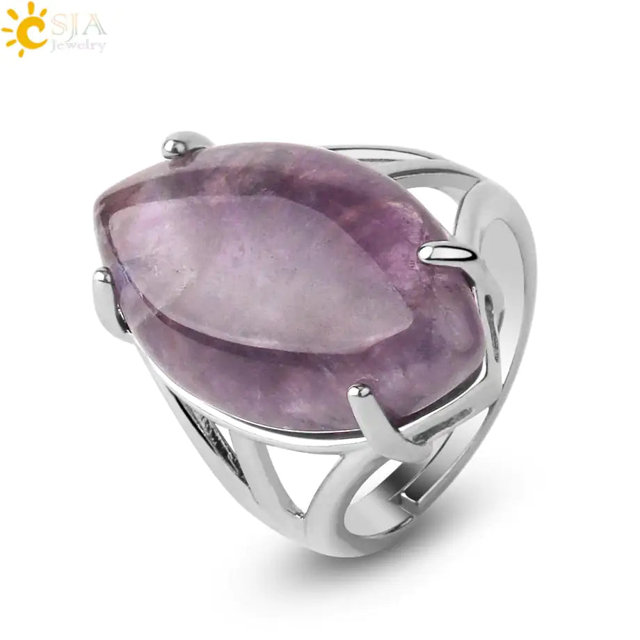 Natural Crystal Ring - orevele