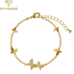 Crystal Butterfly Bracelet - orevele