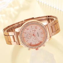 Load image into Gallery viewer, Rose Gold Elegance Watch Ensemble - orevele