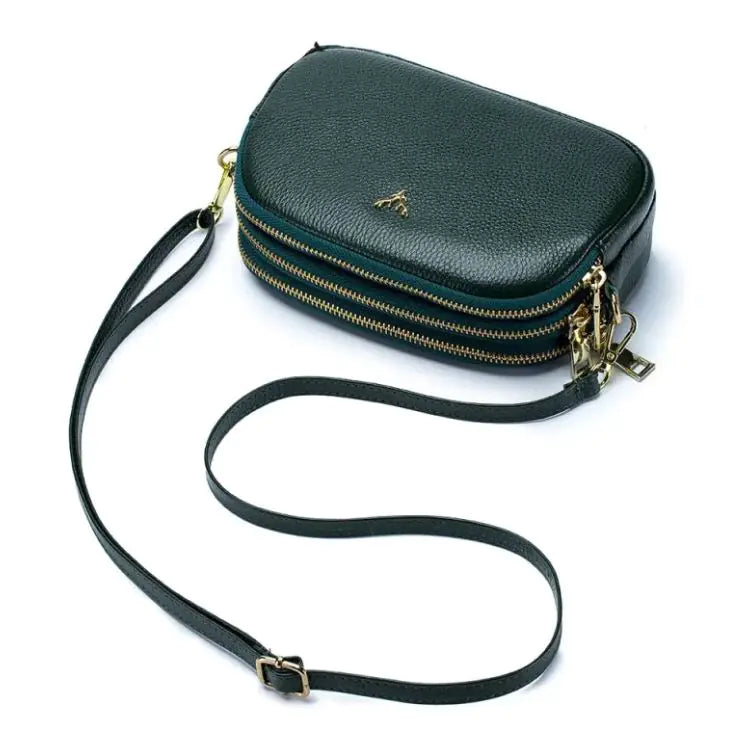 Leather Mini Sling Bag - orevele