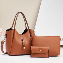 Laden Sie das Bild in den Galerie-Viewer, Large Capacity Totes Three-piece Portable Shoulder Bag - orevele