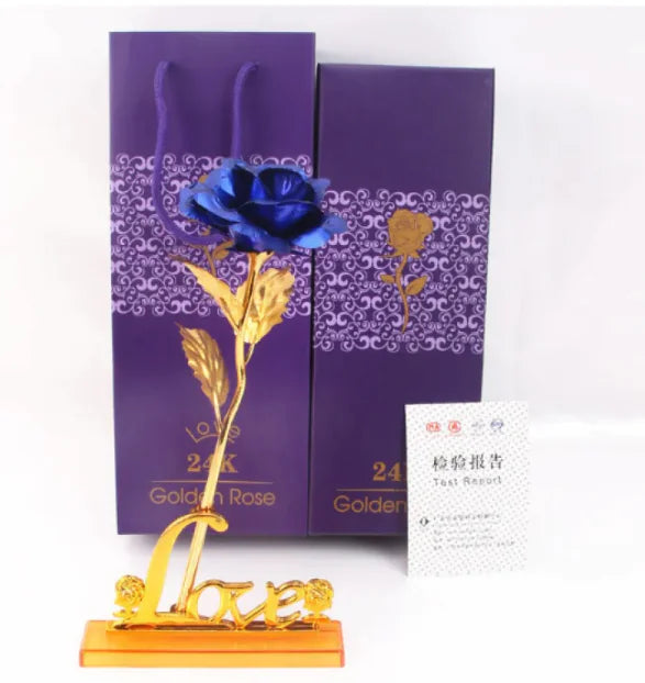 24K Gold Rose – Gift for Special Occasions - orevele
