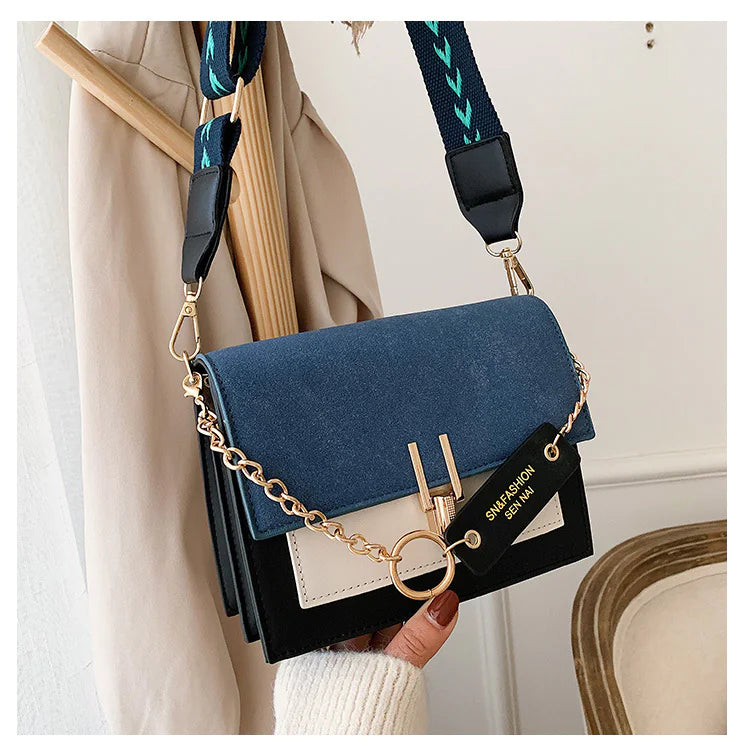 Women's Sleek Frost Square Shoulder Bag - orevele