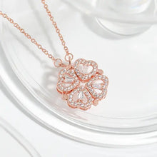 Load image into Gallery viewer, Titanium Clover Pendant Necklace - orevele