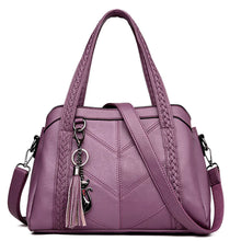 Load image into Gallery viewer, Vdisi Wild Fashion Soft Leather Tote - orevele