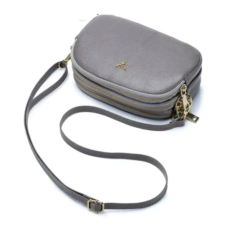 Leather Mini Sling Bag - orevele