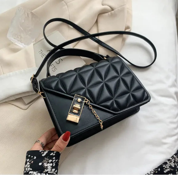 Rhombus One-Shoulder Bag - orevele