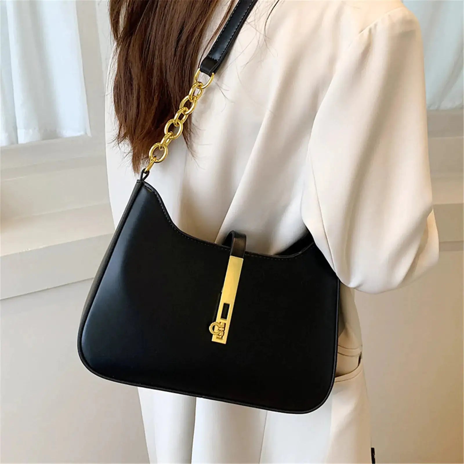 Chic Underarm Shoulder Bag - orevele