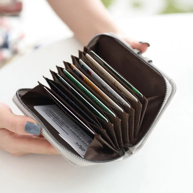 PRETTYZYS Compact Button Wallet - orevele
