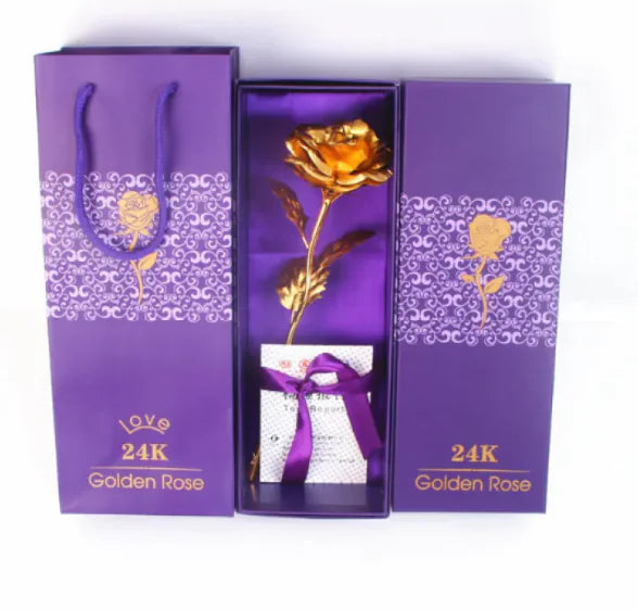24K Gold Rose – Gift for Special Occasions - orevele