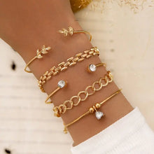 Load image into Gallery viewer, Inlaid Bracelet Jewelry Set - orevele