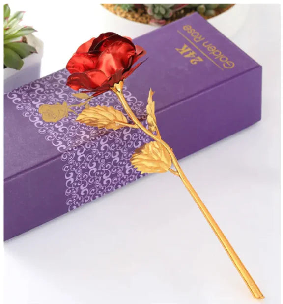 24K Gold Rose – Gift for Special Occasions - orevele