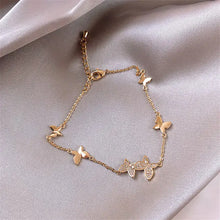 Load image into Gallery viewer, Crystal Butterfly Bracelet - orevele