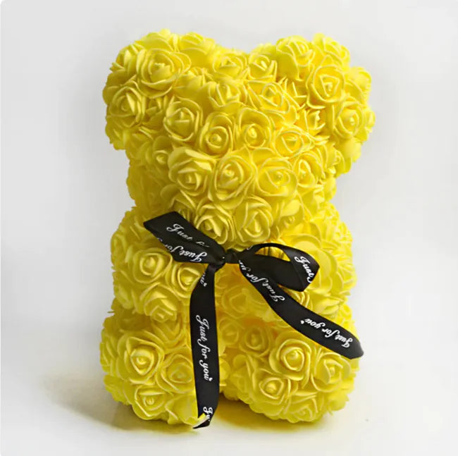 Rose Bear Teddy - Gift For Special Occasion - orevele