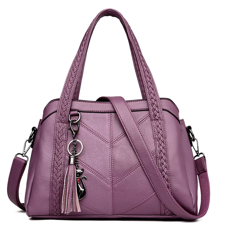 Vdisi Wild Fashion Soft Leather Tote - orevele