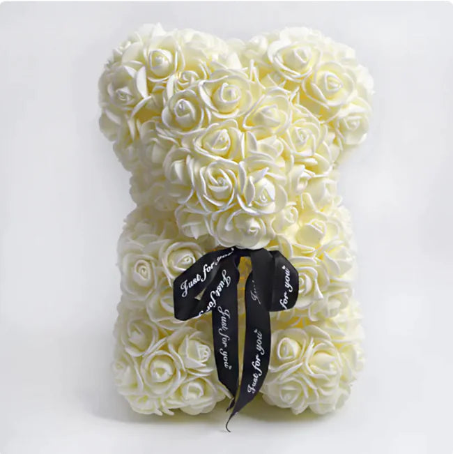 Rose Bear Teddy - Gift For Special Occasion - orevele