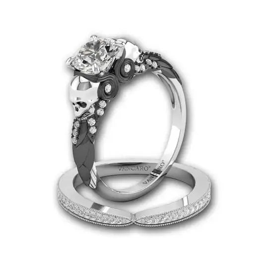 Elegant Silver Crystal Ring - orevele