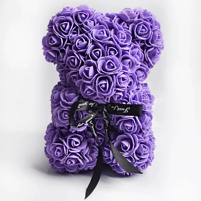 Rose Bear Teddy - Gift For Special Occasion - orevele