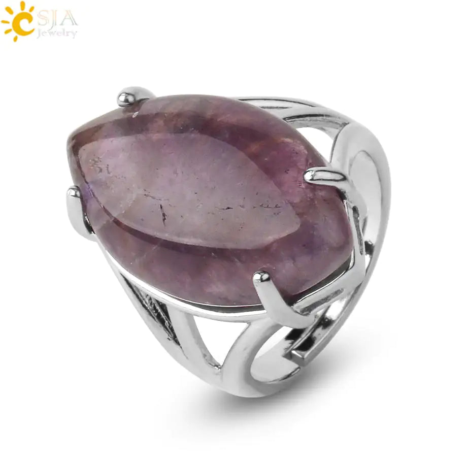 Natural Crystal Ring - orevele