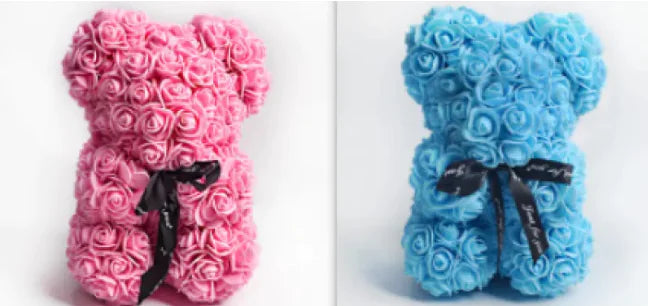 Rose Bear Teddy - Gift For Special Occasion - orevele