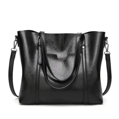 Chic Leather Shoulder Bag - orevele