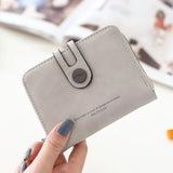 PRETTYZYS Compact Button Wallet