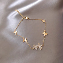 Load image into Gallery viewer, Crystal Butterfly Bracelet - orevele