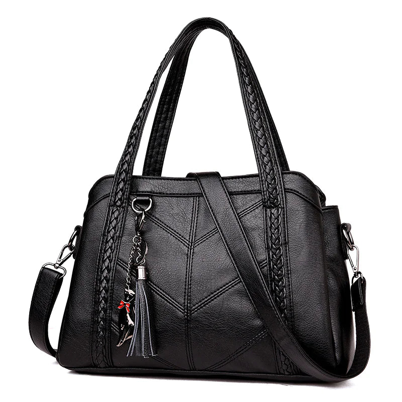 Vdisi Wild Fashion Soft Leather Tote - orevele